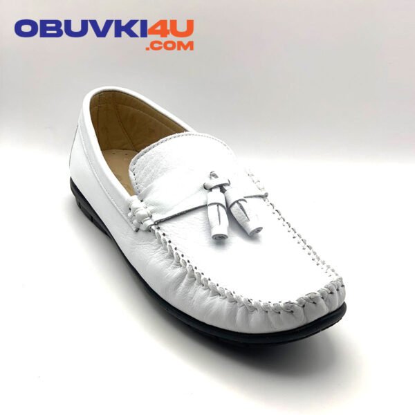 Men's Genuine Leather Loafers - Image 4