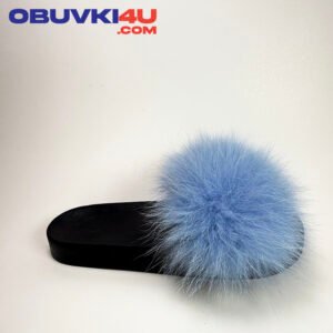 Ladies Slippers Made Of Natural Down