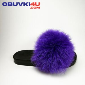 Ladies Slippers Made Of Natural Down
